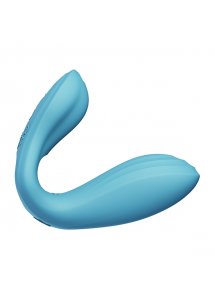 Wibrator i pierścień na penisa - Zalo Jessica Vibrator Niebieski