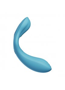 Wibrator i pierścień na penisa - Zalo Jessica Vibrator Niebieski