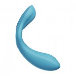 Wibrator i pierścień na penisa - Zalo Jessica Vibrator Niebieski