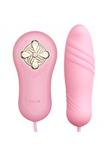Wibrator jajeczko posuwiste - Zalo Temptation Preheating Bullet Thruster  Różowy