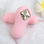 Wibrator jajeczko posuwiste - Zalo Temptation Preheating Bullet Thruster  Różowy