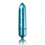 Wibrator klasyczny - Rocks-Off Frosted Fleurs   Niebieski