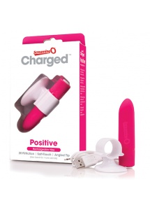 Wibrator klasyczny - The Screaming O Charged Positive Vibe  Różowy