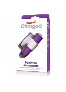 Wibrator klasyczny - The Screaming O Charged Positive Vibe  Fioletowy