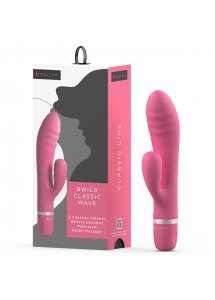 Wibrator króliczek - B Swish Bwild Classic Wave Vibrator   Różowy