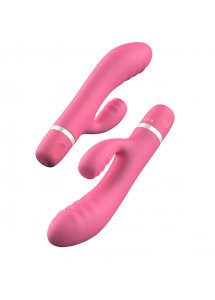 Wibrator króliczek - B Swish Bwild Classic Wave Vibrator   Różowy