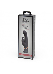 Wibrator króliczek do punktu G - Fifty Shades of Grey Greedy Girl Stroking Motion G-Spot Vibrator  