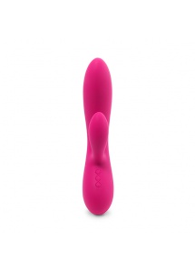 Wibrator króliczek - FeelzToys Lea Vibrator Medium  Glitter Czerwony