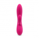Wibrator króliczek - FeelzToys Lea Vibrator Medium  Glitter Czerwony