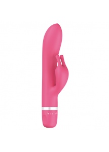 Wibrator króliczek stymulujący łechtaczkę  - B Swish bwild Classic Bunny Rabbit Vibrator   Różowy