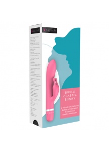 Wibrator króliczek stymulujący łechtaczkę  - B Swish bwild Classic Bunny Rabbit Vibrator   Różowy