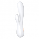 Wibrator króliczek z aplikacją - Satisfyer Mono Flex Vibrator   Biały