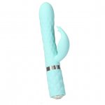 Wibrator króliczek z rotacją - Pillow Talk Lively Rabbit Vibrator   Niebieski
