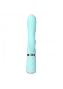 Wibrator króliczek z rotacją - Pillow Talk Lively Rabbit Vibrator   Niebieski
