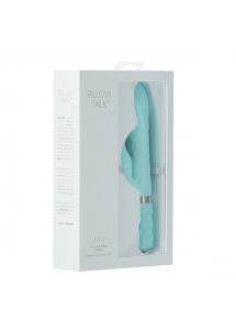 Wibrator króliczek z rotacją - Pillow Talk Lively Rabbit Vibrator   Niebieski