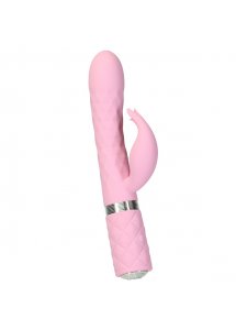 Wibrator króliczek z rotacją - Pillow Talk Lively Rabbit Vibrator   Różowy