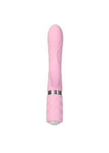 Wibrator króliczek z rotacją - Pillow Talk Lively Rabbit Vibrator   Różowy