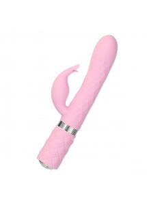 Wibrator króliczek z rotacją - Pillow Talk Lively Rabbit Vibrator   Różowy