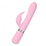 Wibrator króliczek z rotacją - Pillow Talk Lively Rabbit Vibrator   Różowy