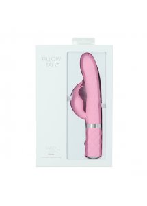 Wibrator króliczek z rotacją - Pillow Talk Lively Rabbit Vibrator   Różowy