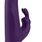 Wibrator króliczek z rotacją i przyssawką - FeelzToys Whirl-Pulse Rotating Rabbit Vibrator & Remote Control   Fioletowy
