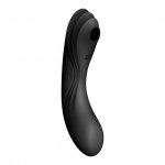 Wibrator masażer bezdotykowy 3 funkcje - Satisfyer Curvy Trinity 4 Insertable Air Pulse  