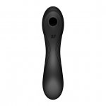 Wibrator masażer bezdotykowy 3 funkcje - Satisfyer Curvy Trinity 4 Insertable Air Pulse  