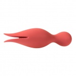 Wibrator masażer dwustronny - Svakom Siren Vibrator Coral  