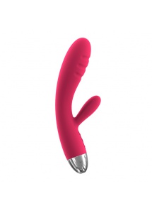 Wibrator miękki - Svakom Barbara Ultra-Soft Vibrator Czerwony