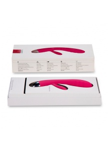 Wibrator miękki - Svakom Barbara Ultra-Soft Vibrator Czerwony