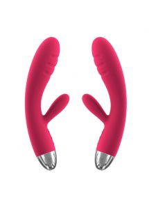 Wibrator miękki - Svakom Barbara Ultra-Soft Vibrator Czerwony