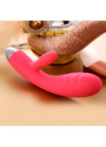 Wibrator miękki - Svakom Barbara Ultra-Soft Vibrator Czerwony