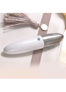 Wibrator miniaturowy - Svakom Rebecca Vibrator  Biały