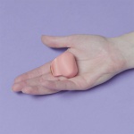 Wibrator na palec - Dame Products FIN Finger Vibrator  Różowy