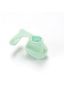 Wibrator na palec - Dame Products FIN Finger Vibrator  Zielony
