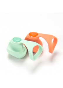 Wibrator na palec - Dame Products FIN Finger Vibrator  Zielony