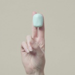 Wibrator na palec - Dame Products FIN Finger Vibrator  Zielony