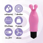 Wibrator na palec - FeelzToys Magic Finger Vibrator Różowy