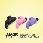 Wibrator na palec - FeelzToys Magic Finger Vibrator Różowy