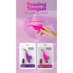 Wibrator na palec - PowerBullet Teasing Tongue With Mini Bullet 9 Functions   Fioletowy