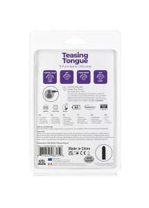 Wibrator na palec - PowerBullet Teasing Tongue With Mini Bullet 9 Functions   Fioletowy