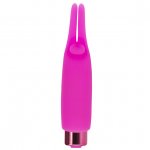 Wibrator na palec - PowerBullet Teasing Tongue With Mini Bullet 9 Functions   Różowy