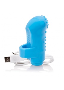 Wibrator na palec - The Screaming O Charged FingO Finger Vibe  Niebieski