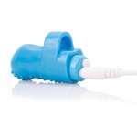 Wibrator na palec - The Screaming O Charged FingO Finger Vibe  Niebieski