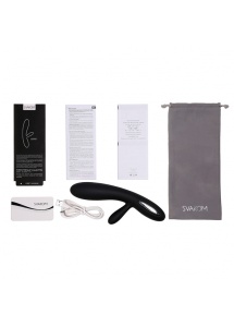 Wibrator ogrzewający - Svakom Lester Heating Vibrator Czarny