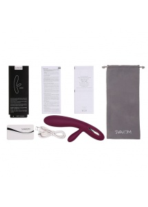 Ciepły wibrator - Svakom Lester Heating Vibrator Fioletowy