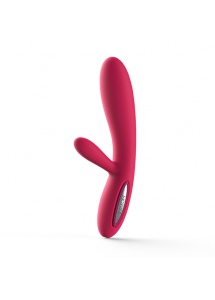 Grzejący wibrator - Svakom Lester Heating Vibrator Czerwony