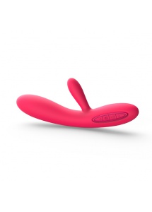 Grzejący wibrator - Svakom Lester Heating Vibrator Czerwony