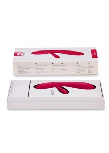 Grzejący wibrator - Svakom Lester Heating Vibrator Czerwony