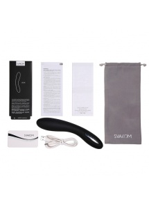 Wibrator ogrzewający - Svakom Leslie Heating Vibrator Czarny